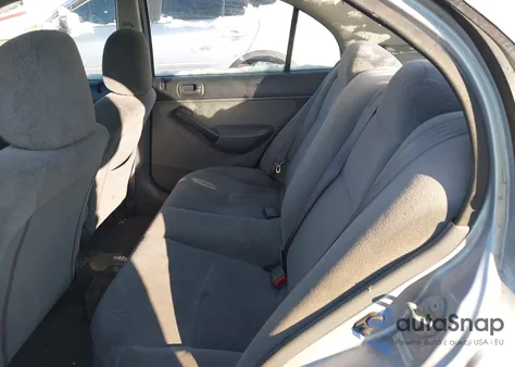 2001 Honda Civic Ex из США, поврежденный, VIN 2HGES26791H501872